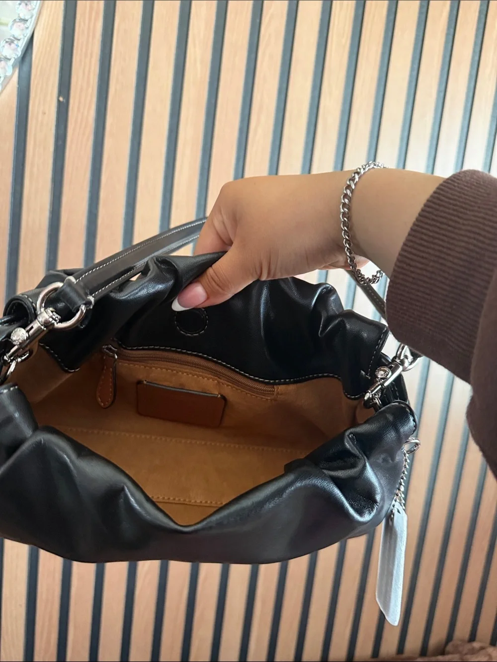 Coach elegant black